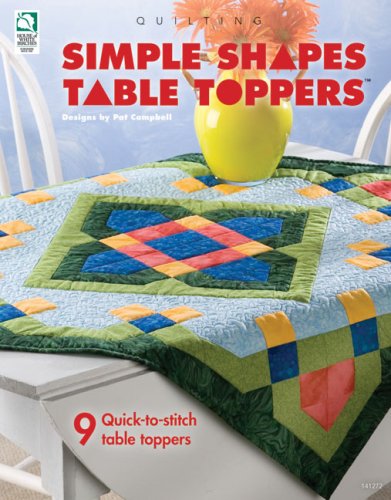 9781592171774: Simple Shapes Table Toppers