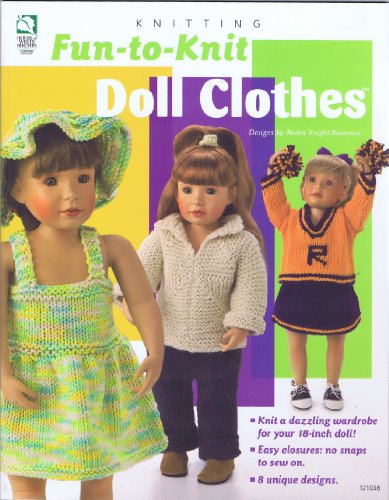 Fun-to-Knit Doll Clothes (9781592172771) by Knight-bowman, Andra