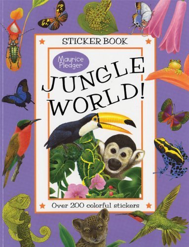 Beispielbild fr Jungle World! : Over 200 Colorful Stickers zum Verkauf von Better World Books