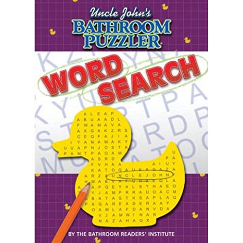 Uncle John's Bathroom Puzzler: Word Search (9781592238835) by Bathroom Readers' Institute