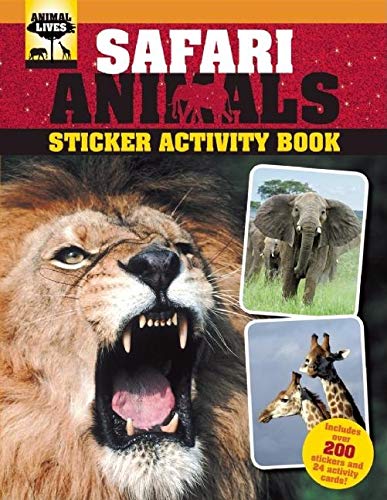 Safari Animals Sticker Activity Book (Animal Lives Sticker Activity Book) (9781592239078) by Morgan, Sally