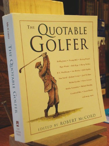 Stock image for The Quotable Golfer for sale by Wonder Book