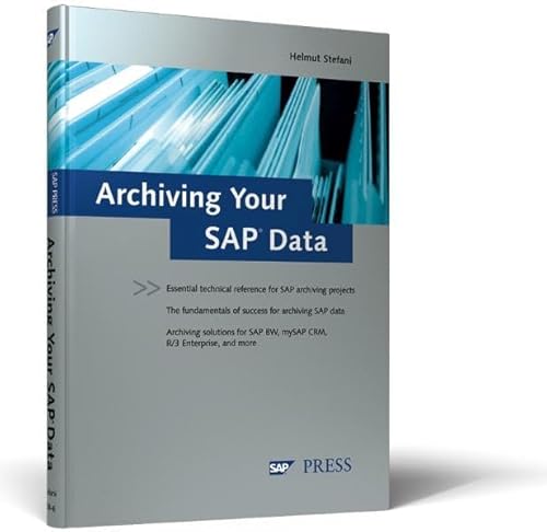 Beispielbild fr Archiving your SAP Data zum Verkauf von Better World Books