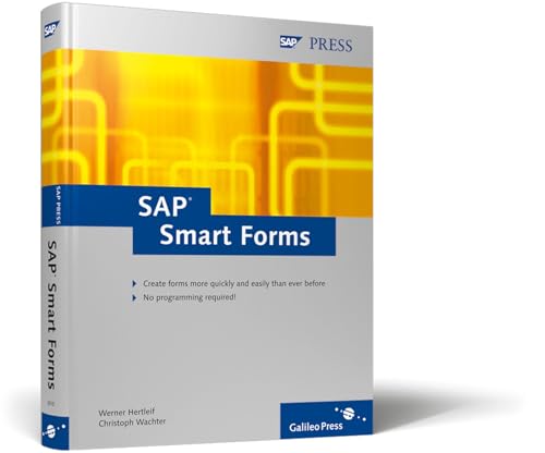 Beispielbild fr SAP Smart Forms (Gebundene Ausgabe) von Werner Hertleif Christoph Wachter zum Verkauf von BUCHSERVICE / ANTIQUARIAT Lars Lutzer