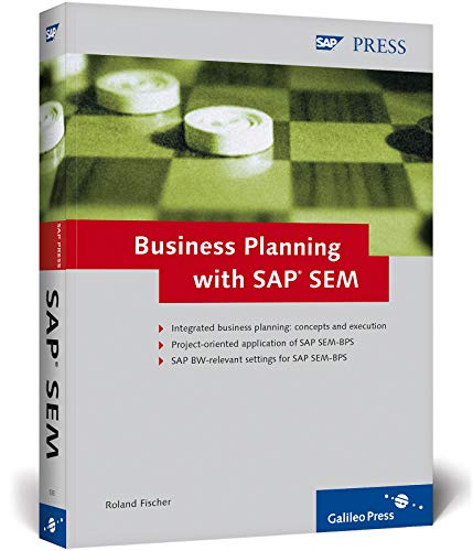 Imagen de archivo de Business Planning with SAP SEM: Operational and Strategic Planning with SEM-BPS a la venta por HPB-Red