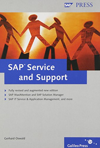 Beispielbild fr Sap Service And Support zum Verkauf von Ergodebooks