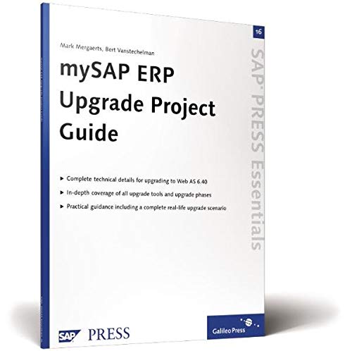 Imagen de archivo de mySAP ERP Upgrade Project Guide: SAP PRESS Essentials 16 a la venta por Wonder Book
