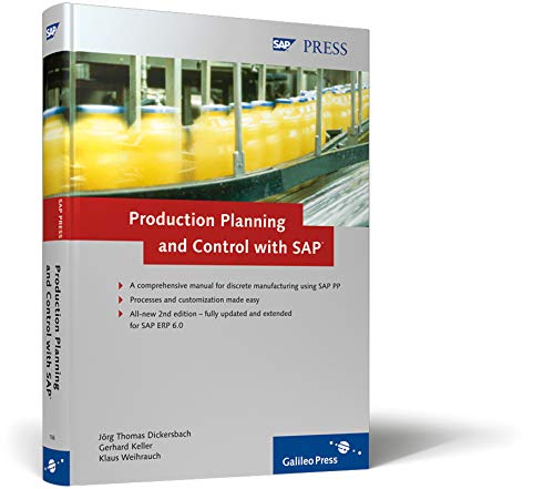 Stock image for Production Planning and Control with SAP: Basic principles, processes, and complete customization details for sale by HPB-Red