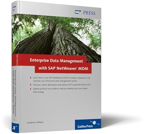 

Enterprise Data Management with SAP NetWeaver MDM [first edition]