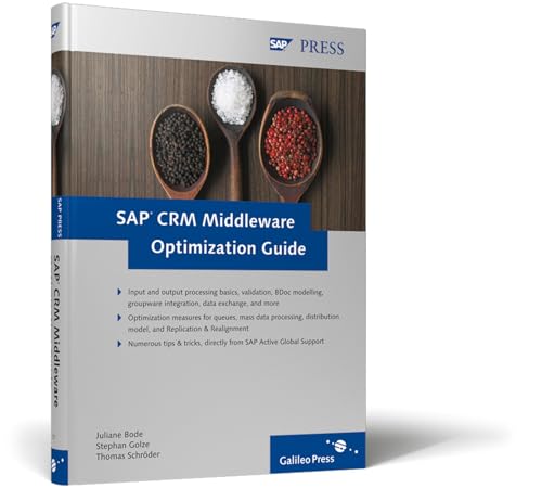 Beispielbild fr SAP CRM Middleware Optimization Guide zum Verkauf von HPB-Red