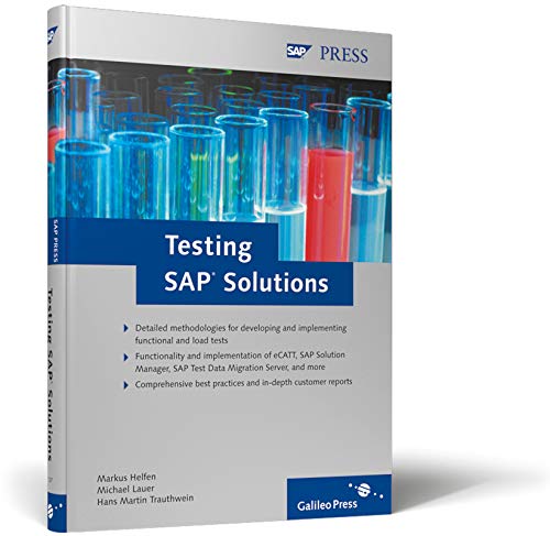 Stock image for Testing SAP Solutions for sale by Solr Books