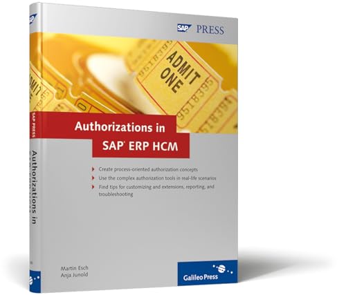9781592291656: Authorizations In SAP ERP HCM