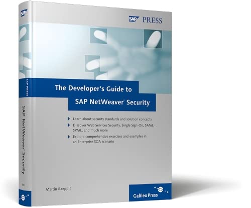 Beispielbild fr The Developers Guide to SAP NetWeaver Security zum Verkauf von Blue Vase Books