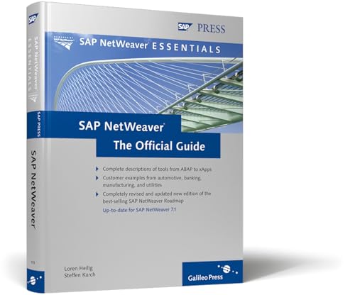 9781592291939: Sap Netweaver: The Official Guide