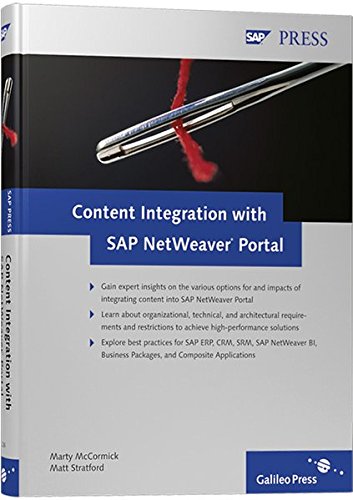 Stock image for Content Integration with SAP NetWeaver Portal for sale by Hawking Books