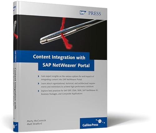 Stock image for Content Integration with SAP NetWeaver Portal for sale by Hawking Books