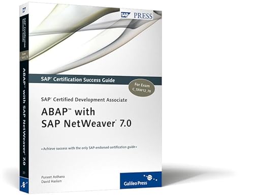 Stock image for SAP Certified Development Associate -- ABAP with SAP NetWeaver for sale by HPB-Red