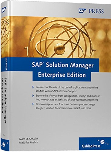 9781592292714: SAP Solution Manager Enterprise Edition