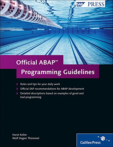 9781592292905: Official ABAP Programming Guidelines