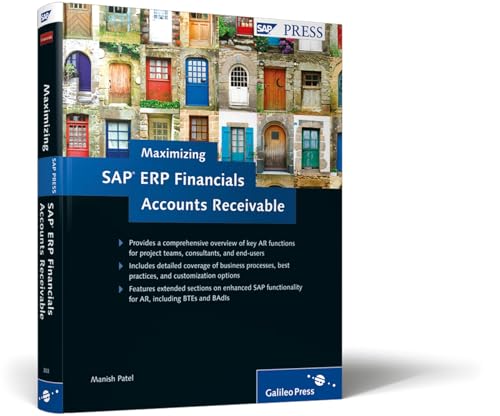 Maximizing Sap Erp Financials Accounts Receivable (9781592293032) by Patel, Manish