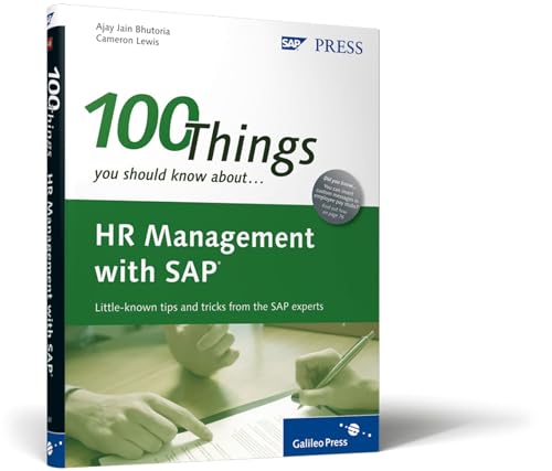 Stock image for HR Management with SAP: 100 Things You Should Know About. for sale by suffolkbooks