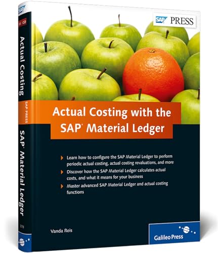 Imagen de archivo de Actual Costing with the SAP Material Ledger a la venta por Better World Books