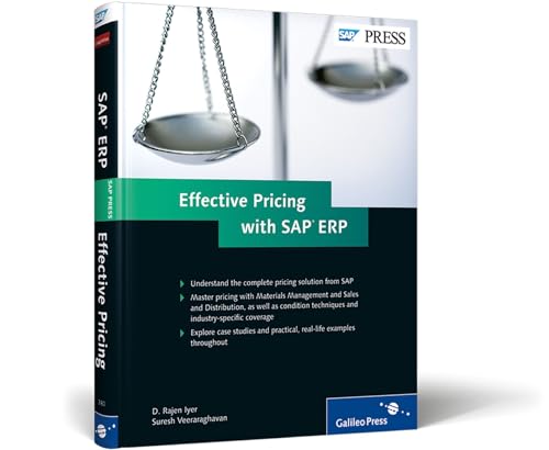 Effective Pricing With Sap Erp (9781592293803) by Iyer, D.; Veeraraghavan, Suresh