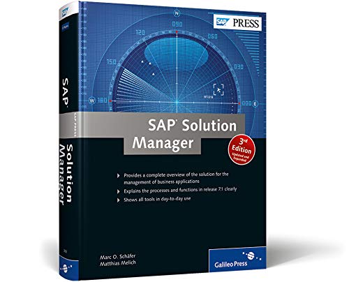Beispielbild fr SAP Solution Manager zum Verkauf von Better World Books