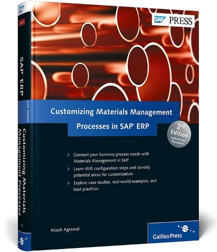 9781592294152: Customizing Materials Management Processes in SAP ERP