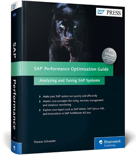 9781592298747: SAP Performance Optimization Guide: Analyzing and Tuning SAP Systems