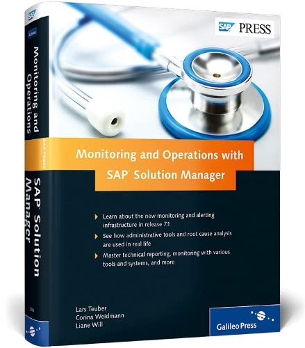 Beispielbild fr Monitoring and Operations with SAP Solution Manager zum Verkauf von Better World Books