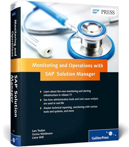 Stock image for Monitoring and Operations with SAP Solution Manager for sale by Better World Books