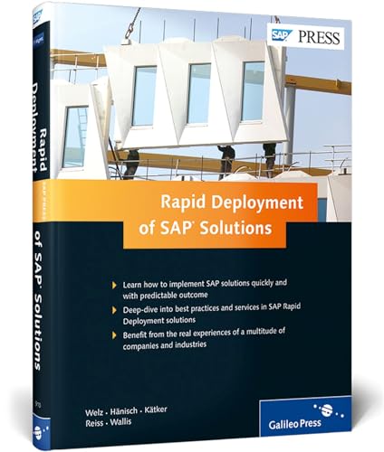 Beispielbild fr Rapid Deployment of SAP Solutions (SAP PRESS: englisch) zum Verkauf von medimops