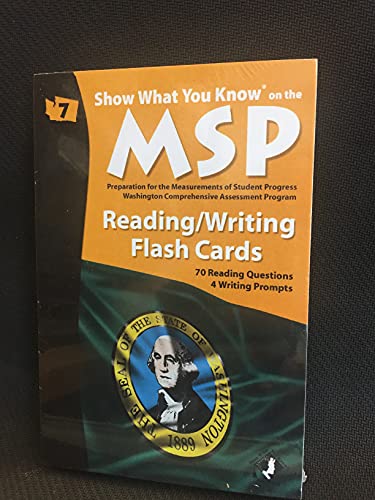 Stock image for Show What You Know / WASL Grade 7 Reading/Writing Flashcards for sale by Kingship Books