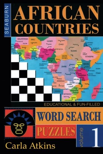 Stock image for African Countries Word Search Puzzles: Vol 1 for sale by Revaluation Books