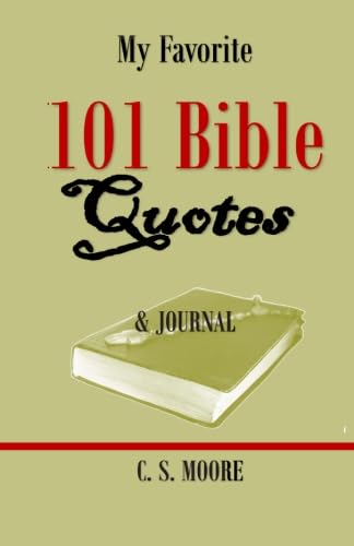 Stock image for My Favorite 101 Bible Quotes And Journal for sale by GF Books, Inc.