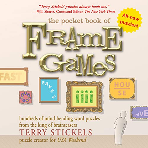 Beispielbild fr The Pocket Book of Frame Games: Hundreds of Mind-Bending Word Puzzles from the King of Brain Teasers! zum Verkauf von ThriftBooks-Atlanta