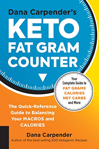 Beispielbild fr Dana Carpender's Keto Fat Gram Counter: The Quick-Reference Guide to Balancing Your Macros and Calories (Keto for Your Life) zum Verkauf von SecondSale