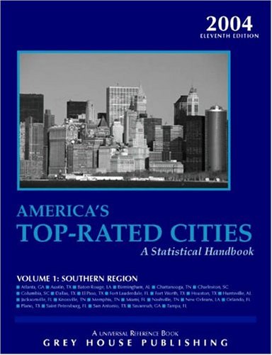 Stock image for America's Top-Rated Cities 2004 1 : Southern Region for sale by Better World Books