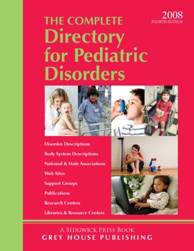 Beispielbild fr The Complete Directory for Pediatric Disorders zum Verkauf von Better World Books