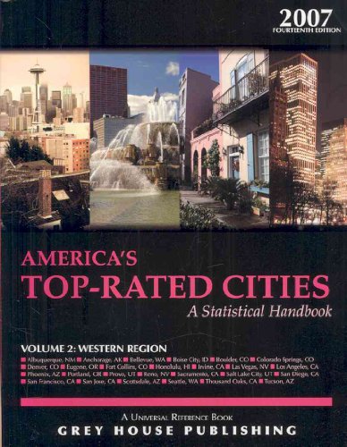 Stock image for America's Top-Rated Cities 2007 Vol. 2 : Western Region for sale by Better World Books