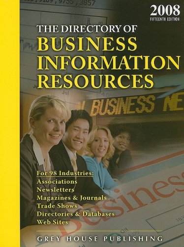 Beispielbild fr Directory of Business Information Resources 2008 zum Verkauf von Ergodebooks