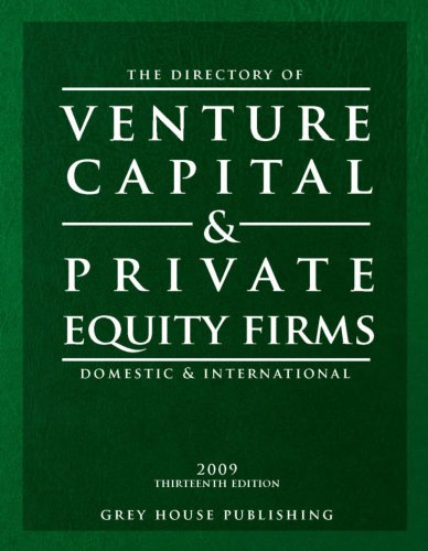 9781592373987: Directory of Venture Capital & Private Equity Firms, 2009 (DIRECTORY OF VENTURE CAPITAL AND PRIVATE EQUITY FIRMS)
