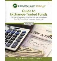 9781592375103: TheStreet.com Ratings' Guide to Exchange-Traded Funds Winter 2009/2010: A Quarterly Compilation of Investment Ratings and Analyses Covering ETFs and Other Closed-End Mutual Funds