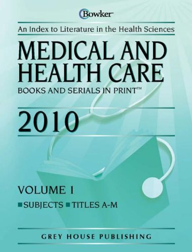 Beispielbild fr Medical and Health Care Books and Serials in Print 2 Vol Set (Medical & Health Care Books & Serials in Print) zum Verkauf von getbooks GmbH