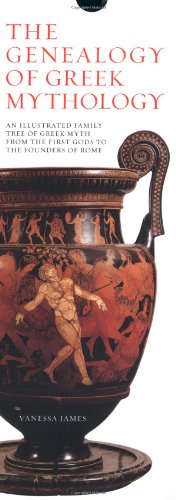 Beispielbild fr The Genealogy of Greek Mythology: An Illustrated Family Tree of Greek Myth from the First Gods to the Founders of Rome zum Verkauf von ThriftBooks-Atlanta