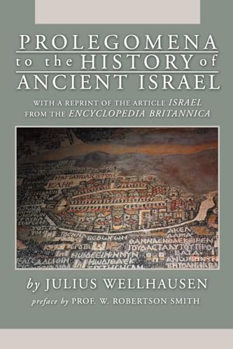 9781592443383: Prolegomena to the History of Ancient Israel