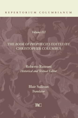 Stock image for The Book of Prophecies (Repertorium Columbianum) for sale by Lakeside Books
