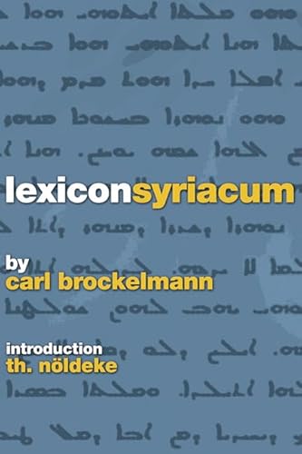 Beispielbild fr Lexicon Syriacum zum Verkauf von Windows Booksellers