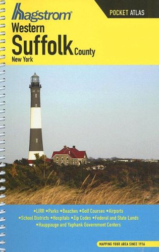 9781592450268: Hagstrom Western Suffolk County, New York Pocket Atlas